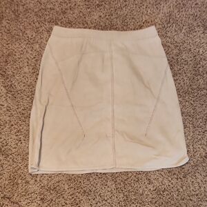 The Limited Cream Mini Skirt